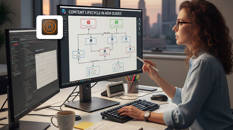 Content lifecycle in AEM guides